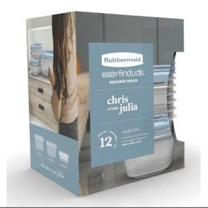 12pc Rubbermaid light blue